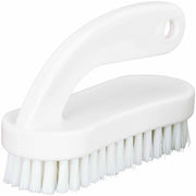 Brosse mains ongles HACCP alimentaire monture blanche 120mm