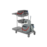 Chariot DME ARIANE GREY 225 détail embase et roues