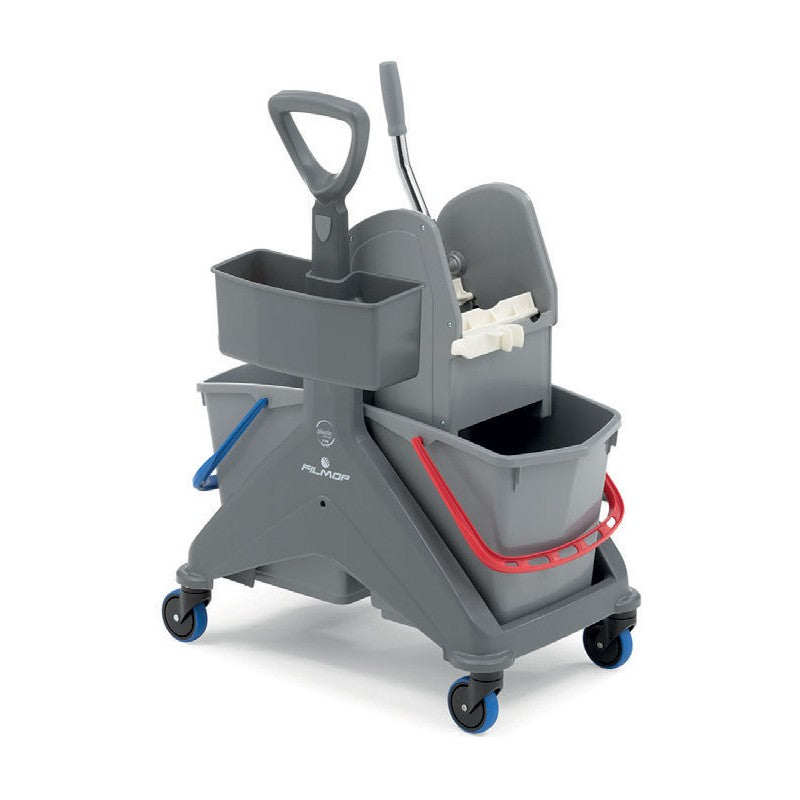 Chariot de lavage 2X15L avec presse à machoire ONEFRED