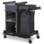 Chariot hôtelier Numatic NKS1LL REFLO vue détail roues et structure
