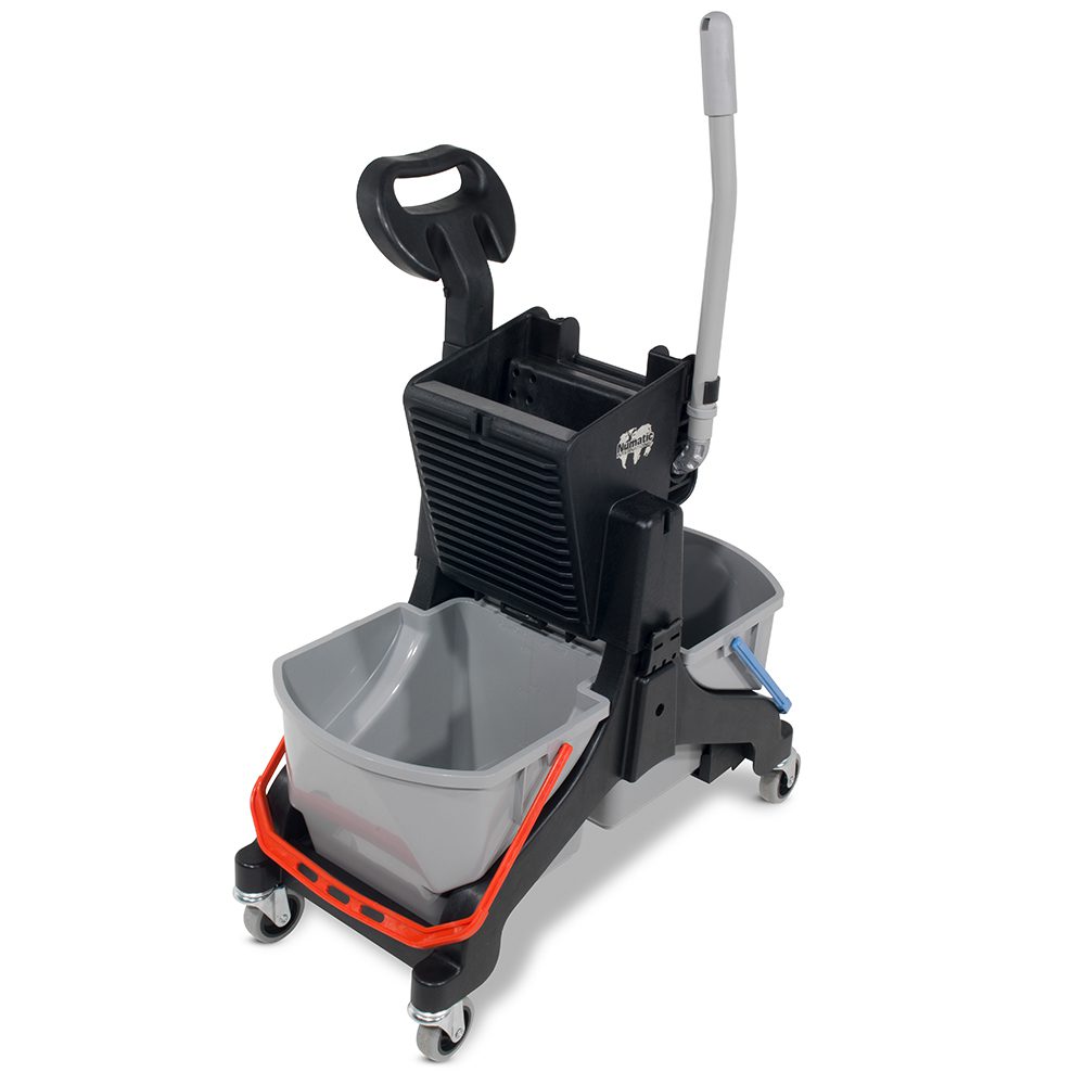 Chariot lavage double seaux  MMT1616 ReFlo Presse+seau 5L