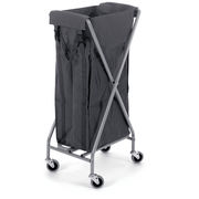 Chariot collecteur de linge NX1001 avec sac toile 100L