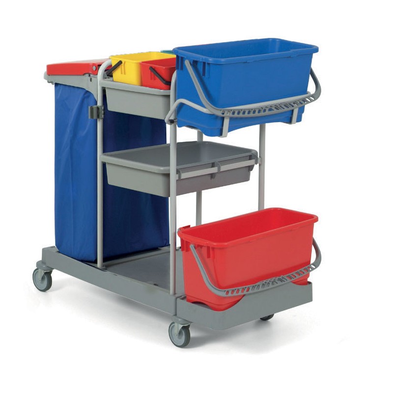 Chariot ménage/lavage ARIANE GREY 280 IMPREGNATION