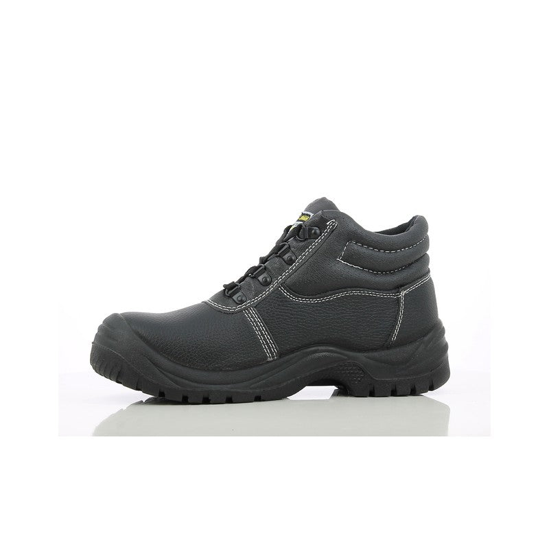Chaussure de sécurité haute / Type BTP + industrie / Noir (36à47)