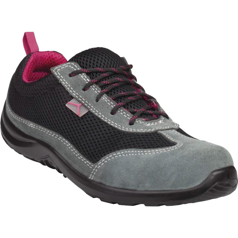 Chaussures basses cuir croute velours COMO S1P (35 à 48)