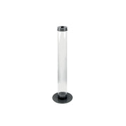Collecteur de piles usagées CASPER 10L gris transparent