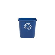 Corbeille rectangulaire Rubbermaid 26,6L vue de face