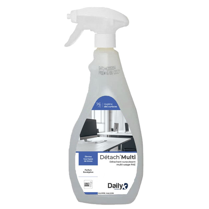 Détachant surpuissant DETACH'MULTI DAILYK PREMIUM -Spray 750ml