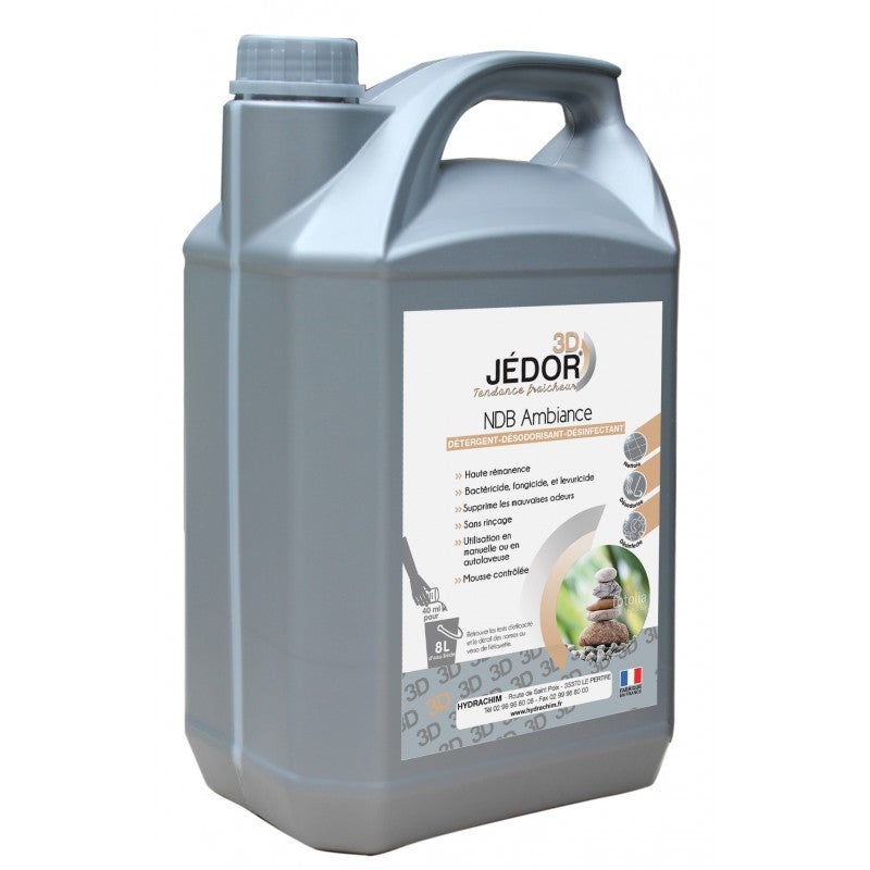 JEDOR 3D nettoyant désinfectant professionnel bidon 5L