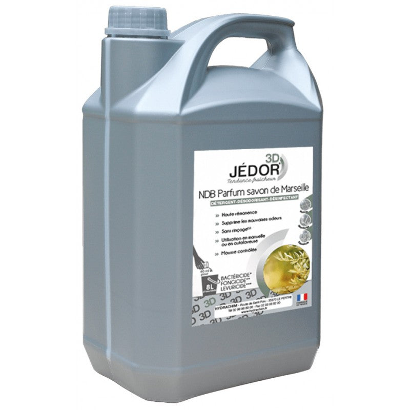 JEDOR 3D détergent fongicide bactéricide levuricide 5L