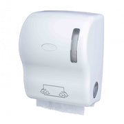 Vue détail distributeur papier bobine ABS blanc ref 130175BC