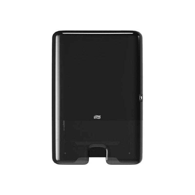 Distributeur noir essuie-mains interfoliés TORK H2