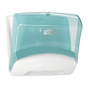 Distributeur Tork W4 Top Pak dimensions et profil lateral