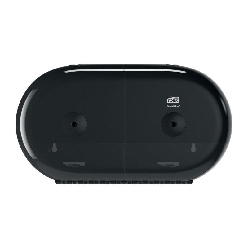 Vue de profil distributeur Tork SmartOne Mini T9 blanc