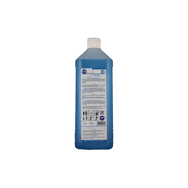 ECHOCLEAN INDOORS Nettoyant concentré multisurfaces - Bidon 1L