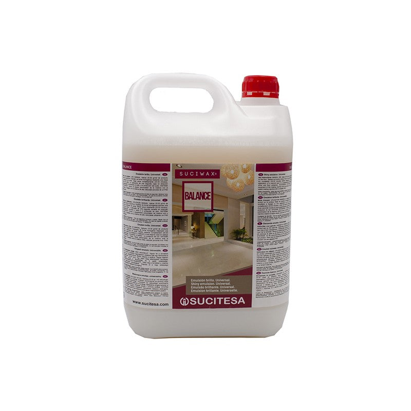 Emulsion brillante SUCIWAX® BALANCE - Bidon de 5 Kg