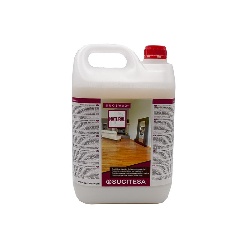 SUCIWAX NATURAL Emulsion de protection sols - Bidon de 5 kgs