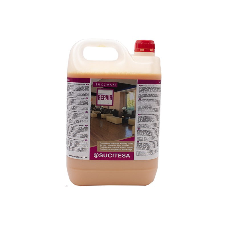 SUCIWAX® REPAIR Emulsion de récupération bois liège  - Bidon de 5L