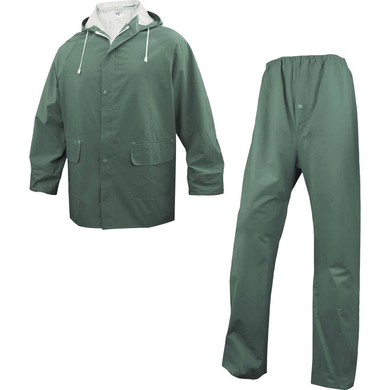 Ensemble de pluie enduit PVC veste pantalon Delta Plus 304