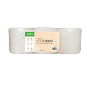 Colis 6 bobines essuie-tout DailyK Green FORGO 450 certifie Ecolabel