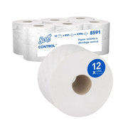 Papier hygiénique Scott Control dévidage central 2 épaisseurs 8591