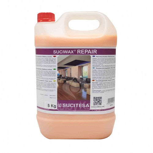 SUCIWAX® REPAIR Emulsion de récupération bois liège  - Bidon de 5L