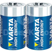Pile alcaline LR20 format D Varta Long-life Power paquet de 2