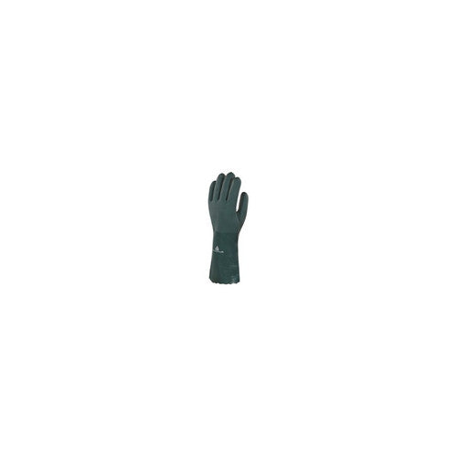 Gant PVC sur support jersey coton double trempage 35cm -paire