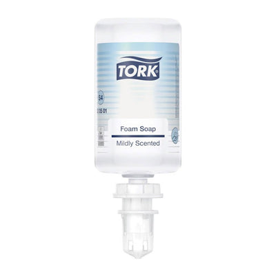 TORK PREMIUM Savon mousse doux S4 ECOLABEL -520501 - Ct 6 x 1L