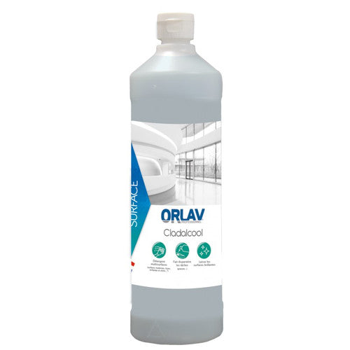 Orlav CLADALCOOL nettoyant multi-surfaces alcool bidon 1L ref 6001