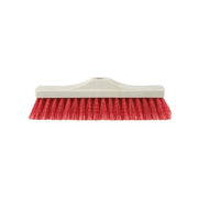Balai Ecocycled PVC 37,5 cm gris et rouge Hemera