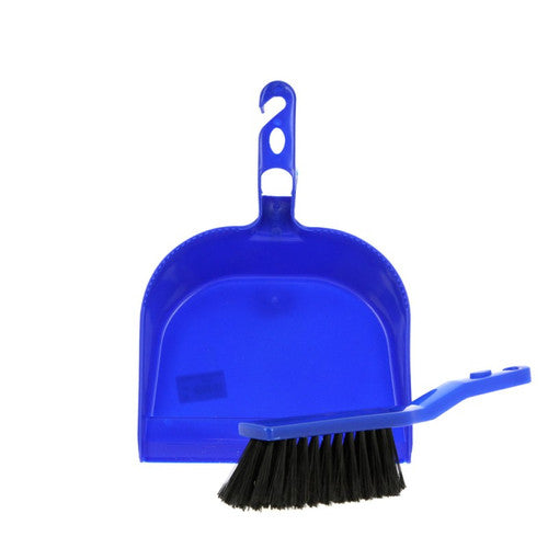 Pelle avec balayette de couleur bleue Hemera ref 123043
