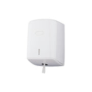 Distributeur dévidage central ABS blanc Ø205mm ref 133239 face avant