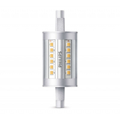 Lampe LED Crayon R7s 78mm 7,5-60W WH
