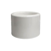 Socle WC blanc Ecoline en polypropylène recyclé, vue face