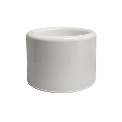 Socle WC blanc Ecoline en polypropylène recyclé, vue face