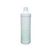 Bidon 1L bouillotte PEHD blanc bouchon clapet B28DIN 45G