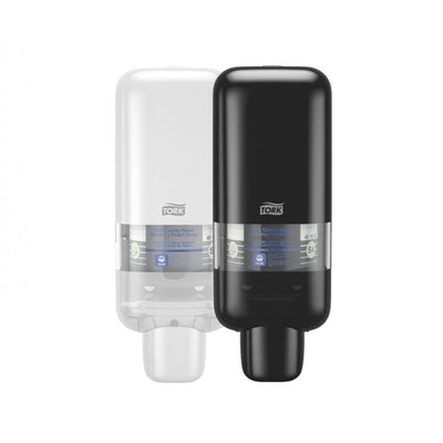 Distributeur savon désinfectant TORK S4 Elevation blanc 564500