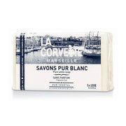 Savon de Marseille brut blanc beige 5x100g Hemera ref 132133