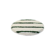 Disque coton bonnette rayures vertes Hemera ref 126120 diametre 406mm