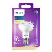 Ampoule LED R50 Philips 2,9W E14 blanc chaud 2700K 36 degrés