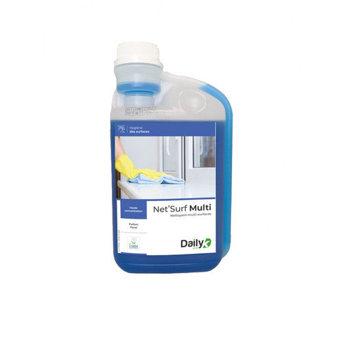 NET'SURF MULTI Détergent multisurf ECOLABEL DAILYK GREEN - B.doseur1L