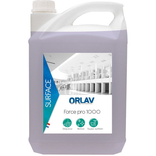 ORLAV Force Pro 1000 super dégraissant alcalin bidon 5L