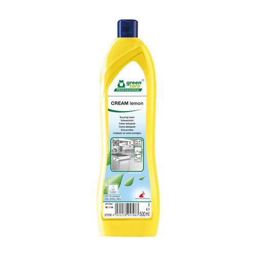 CREAM LEMON Crème à récurer Ecolabel - Flacon 500ml