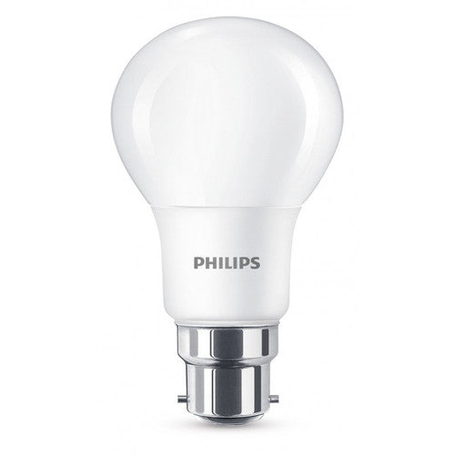 Lampe LED Standard 8-60 W  B22 Dépolie 2700K Philips