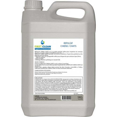 Répulsif chiens chats serpents LABOJAL PHY 18 bidon 5L phase aqueuse