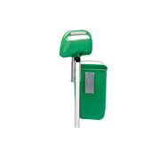 Poteau vert Ø60mm H1200mm pour poubelle CLASSIC réf 131459