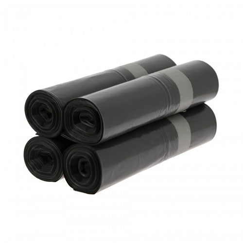 Sacs poubelle 130L noir 55µ BD Hemera ref 124130 carton 100