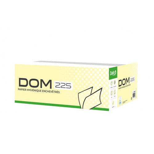 PH V blanc Ecolabel DOM 225 format DAILYK GREEN - Colis 40 pqt