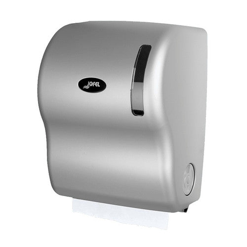 Distributeur essuie-mains Autocut Silver JOFEL AG56300 face avant